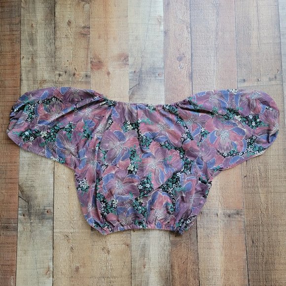 Vintage Floral Top and Skirt Two-Piece Set - Picture 8 of 16